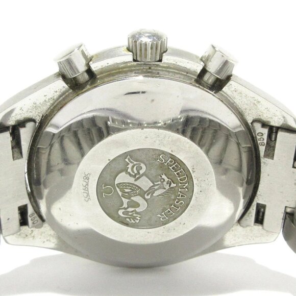 Auth OMEGA Speedmaster 3513.5 5******* Black Men's Wrist Watch - Picture 8 of 12